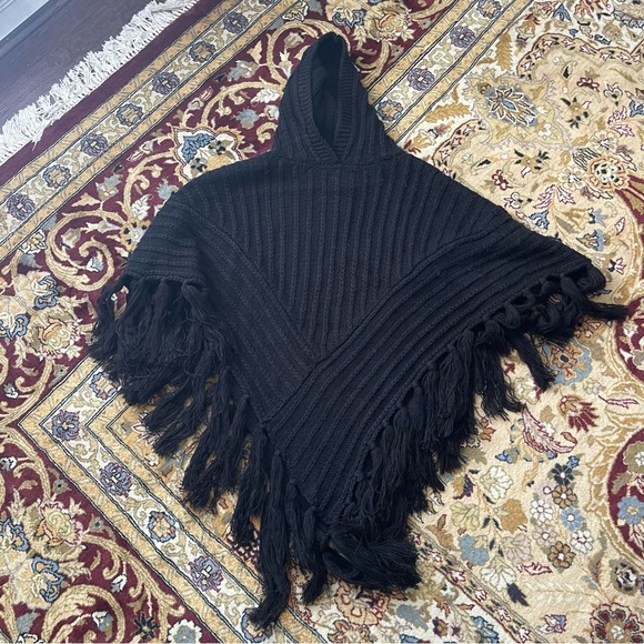 Rebecca Minkoff Poncho BLACK - Picture 9 of 9